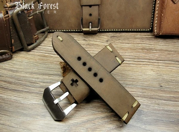 BF15 Vintage Traditional Style Strap size 22mm/24mm/26mm/28mm – image 10